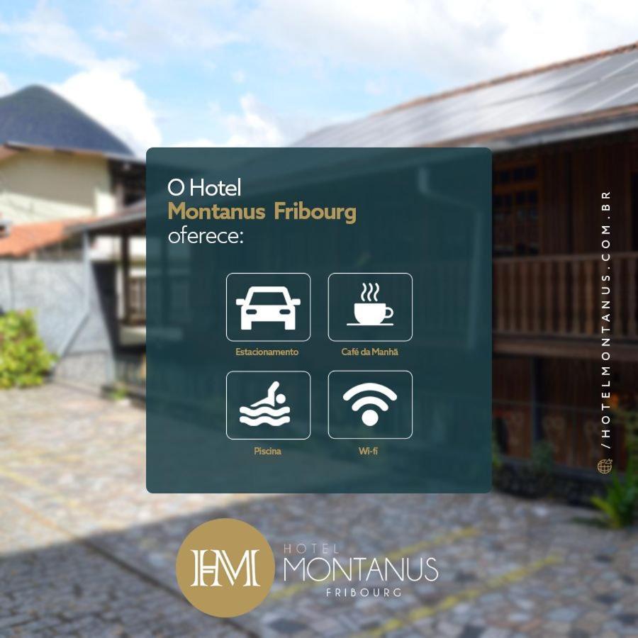 Hotel Montanus Нова-Фрибургу Экстерьер фото
